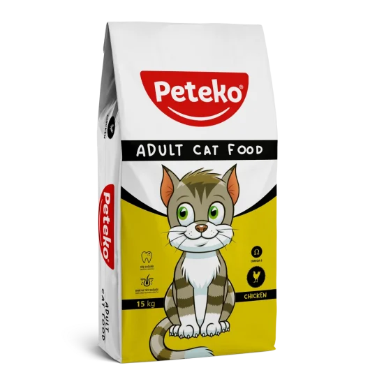Peteko Tavuklu Yetişkin Kedi Maması